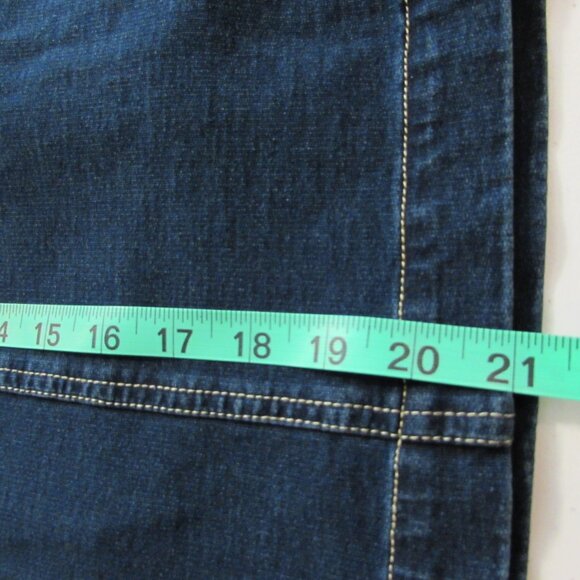 Quacker Factory Dreamjeannes Pull On Cargo Pocket Skort with Rhinestone Large - Picture 16 of 16